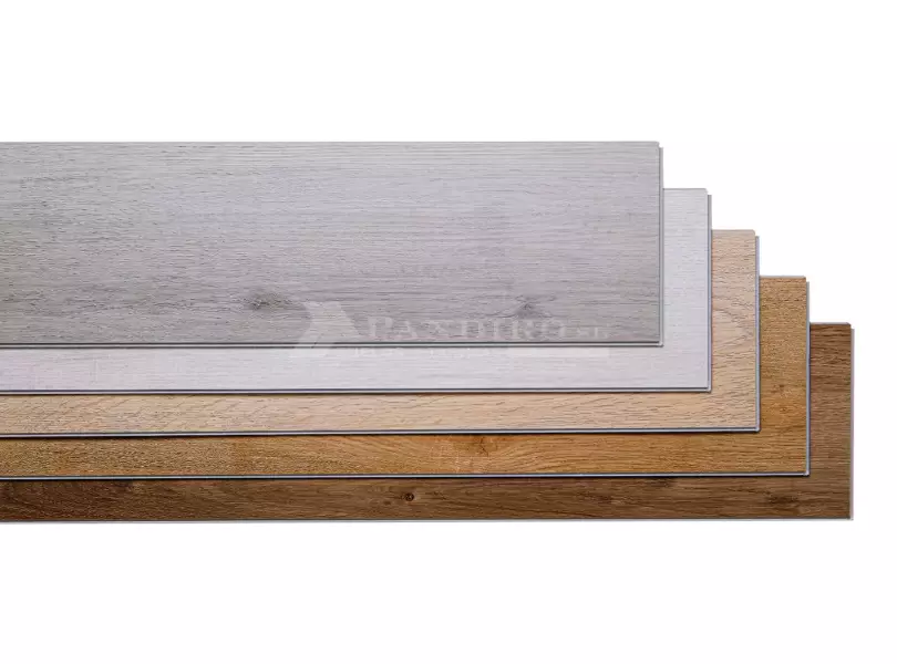 suelo vinilico con sistema click imitacion madera